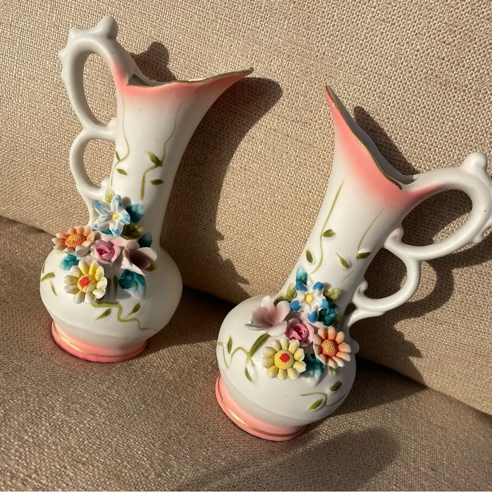 Vintage Interpur Pitchers & Vintage‎ Lefton China ankle boot